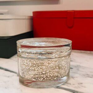 Brand New Kassatex Vizcaya Bath Accessories-Cotton Jar